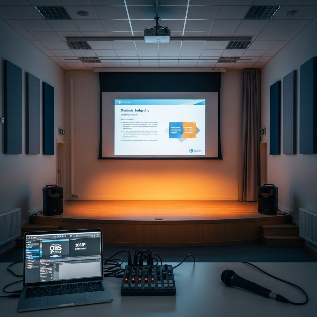 Auditorium AV Solutions On a Budget