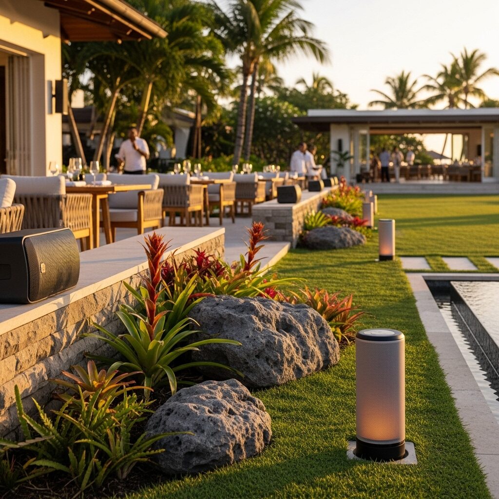 Outdoor Commercial Sound that Enhances Customer Experience